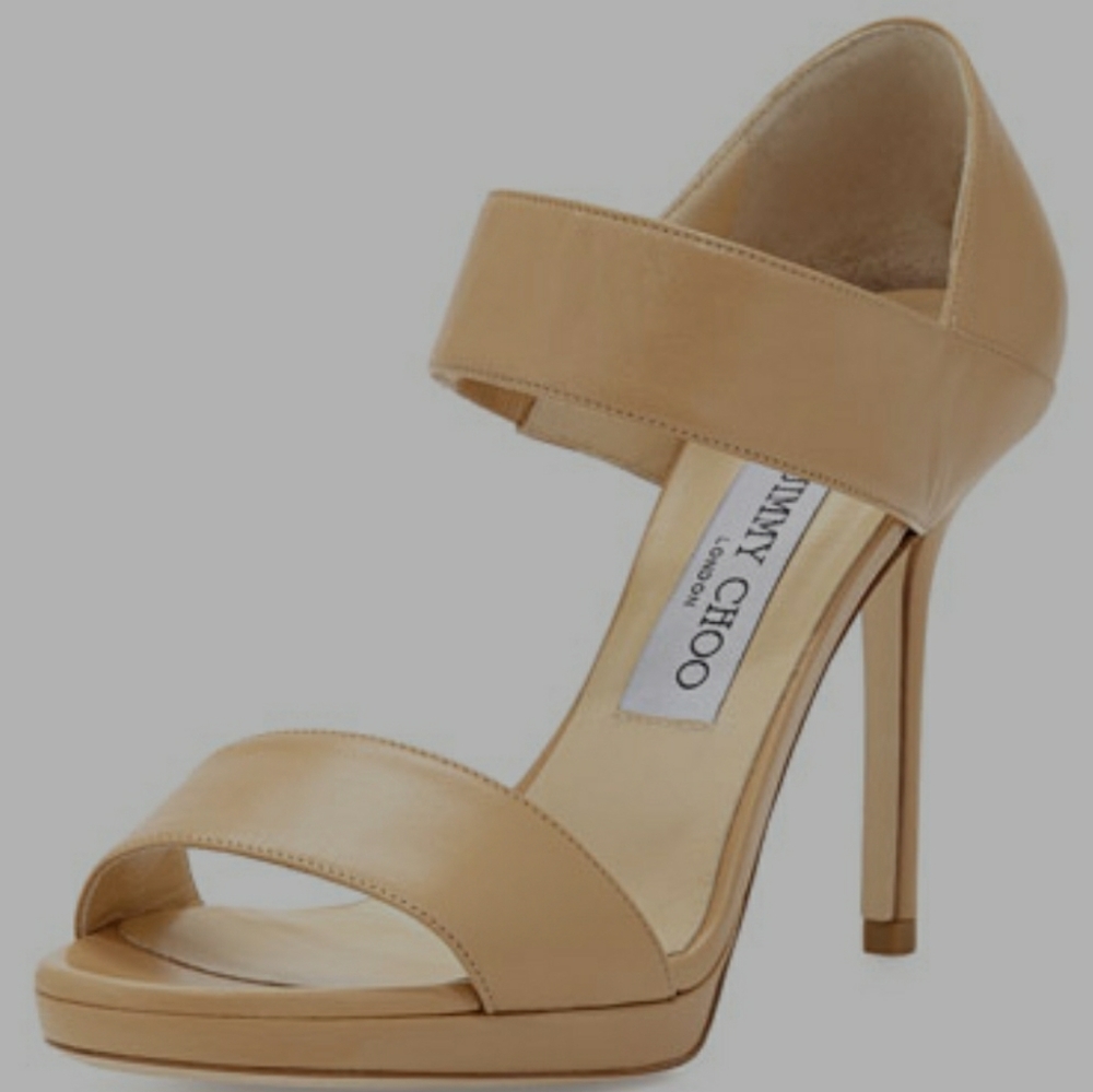 Jimmy Choo Alana Double Strap Heels
